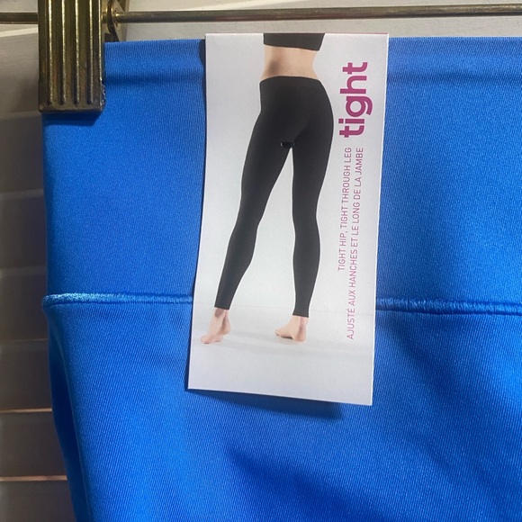 NWT RARE Adidas Colorblock Women's Leggings size xs 4 6 blue red navy black - Picture 2 of 10